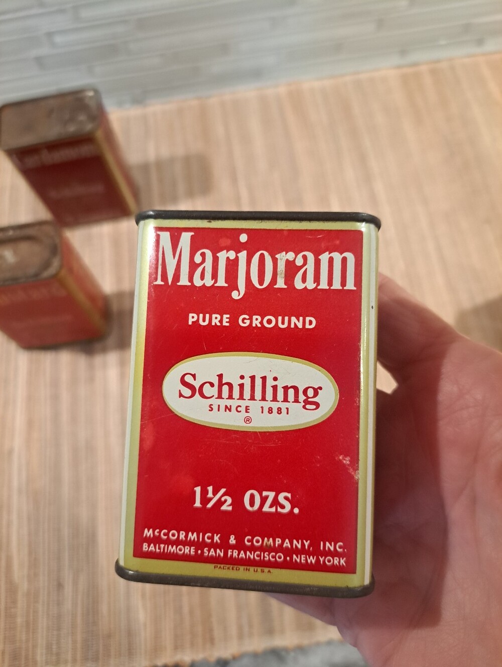 7 Vtg SPICE Container. Great Decor. DIY Project - Picture 5 of 9